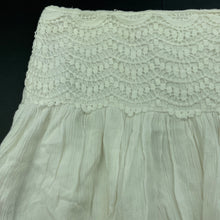 Load image into Gallery viewer, Girls Mango, lined skirt, elasticated, L: 37cm, GUC, size 10,  
