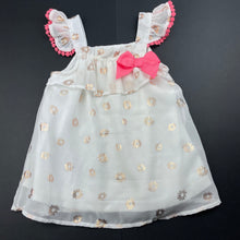 Load image into Gallery viewer, Girls Ollies Place, lined lightweight floral summer top, GUC, size 1,  