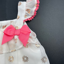 Load image into Gallery viewer, Girls Ollies Place, lined lightweight floral summer top, GUC, size 1,  