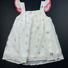 Load image into Gallery viewer, Girls Ollies Place, lined lightweight floral summer top, GUC, size 1,  