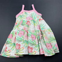 Load image into Gallery viewer, Girls Baby Berry, floral summer dress, EUC, size 00, L: 39cm