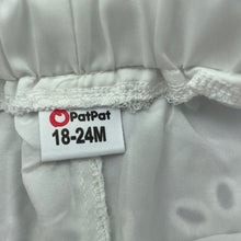 Load image into Gallery viewer, Girls PatPat, broderie cotton skirt, built-in shorts, elasticated, GUC, size 2,  