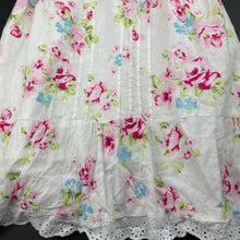 Load image into Gallery viewer, Girls Kids Stuff, lined floral cotton summer dress, GUC, size 3, L: 56cm