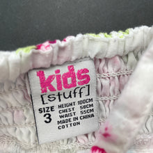 Load image into Gallery viewer, Girls Kids Stuff, lined floral cotton summer dress, GUC, size 3, L: 56cm