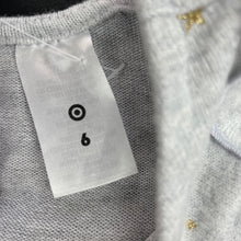 Load image into Gallery viewer, Girls Target, lightweight knit open shoulder dress, NEW, size 6, L: 62cm