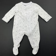 Load image into Gallery viewer, unisex Cotton On, stretchy zip coverall / romper, EUC, size 0000,  