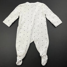 Load image into Gallery viewer, unisex Cotton On, stretchy zip coverall / romper, EUC, size 0000,  