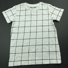 Load image into Gallery viewer, Boys Next, checked cotton t-shirt / top, EUC, size 6-7,  