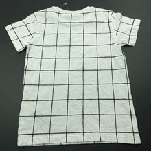Load image into Gallery viewer, Boys Next, checked cotton t-shirt / top, EUC, size 6-7,  