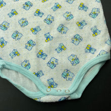 Load image into Gallery viewer, unisex Little Wishes, vintage terry bodysuit / romper, GUC, size 1,  