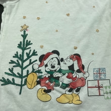 Load image into Gallery viewer, Girls Disney, Minnie Mouse Christmas t-shirt / top, FUC, size 2,  
