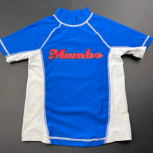 Load image into Gallery viewer, Boys Mambo, short sleeve rashie / swim top, FUC, size 3,  