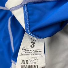Load image into Gallery viewer, Boys Mambo, short sleeve rashie / swim top, FUC, size 3,  