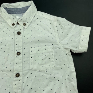 Boys Target, cotton short sleeve shirt, EUC, size 4,  