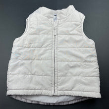 Load image into Gallery viewer, Girls Kids &amp; Co, gold spot puffer vest / jacket, GUC, size 2,  