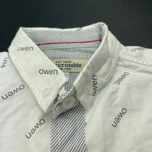 Boys Abercrombie, cotton short sleeve shirt, EUC, size 3,  