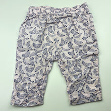 Load image into Gallery viewer, Girls Target, lightweight cotton pants, elasticated, FUC, size 0,  