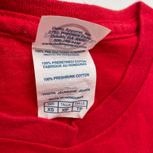 Load image into Gallery viewer, Boys Delta Pro Weight, red cotton t-shirt / top, Hawaii, armpit to armpit: 29cm, FUC, size 1-2,  