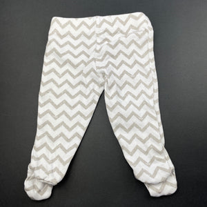 unisex Tiny Little Wonders, cotton footed leggings / bottoms, EUC, size 00000,  