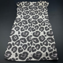 Load image into Gallery viewer, Girls GAP, cotton lined animal print party dress, discolouration, FUC, size 12, L: 75cm