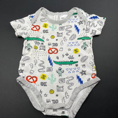 Boys Dymples, cotton bodysuit / romper, FUC, size 0,  