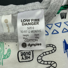 Load image into Gallery viewer, Boys Dymples, cotton bodysuit / romper, FUC, size 0,  