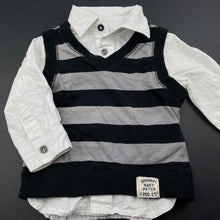 Load image into Gallery viewer, Boys Pumpkin Patch, all-in-one shirt / vest, FUC, size 0,  