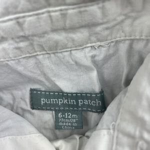 Boys Pumpkin Patch, all-in-one shirt / vest, FUC, size 0,  