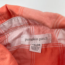 Load image into Gallery viewer, Boys Pumpkin Patch, lightweight cotton short sleeve shirt, FUC, size 1,  