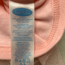 Load image into Gallery viewer, Girls Bon Bebe, pink tulle long sleeve dress, EUC, size 000, L: 30cm