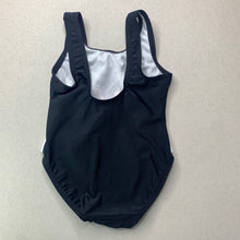 Load image into Gallery viewer, Girls Mango, black swim one-piece, swans, GUC, size 0,  