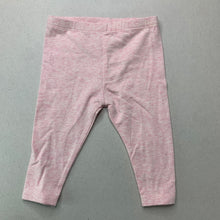Load image into Gallery viewer, Girls Target, pink marle stretchy leggings / bottoms, EUC, size 00,  