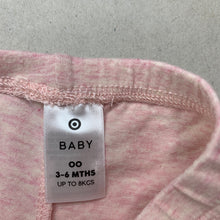 Load image into Gallery viewer, Girls Target, pink marle stretchy leggings / bottoms, EUC, size 00,  