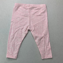 Load image into Gallery viewer, Girls Target, pink marle stretchy leggings / bottoms, EUC, size 00,  