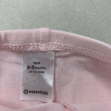 Load image into Gallery viewer, Girls Target, pink stretchy leggings / bottoms, EUC, size 000,  