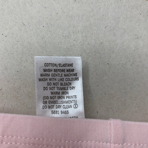Girls Target, pink stretchy leggings / bottoms, EUC, size 000,  