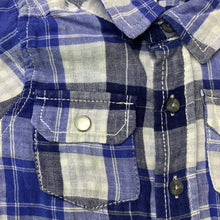 Load image into Gallery viewer, Boys Dymples, lightweight cotton long sleeve shirt, EUC, size 0,  