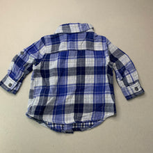 Load image into Gallery viewer, Boys Dymples, lightweight cotton long sleeve shirt, EUC, size 0,  