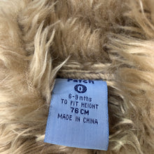 Load image into Gallery viewer, Boys Pumpkin Patch, faux fur lined, faux suede jacket, L: 31cm, EUC, size 0,  