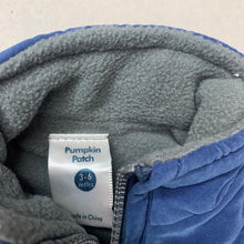 Load image into Gallery viewer, Boys Pumpkin Patch, reversible blue/grey vest, EUC, size 00,  