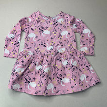 Load image into Gallery viewer, Girls Anko, corudory cotton long sleeve dress, EUC, size 1, L: 44cm