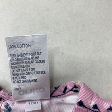 Load image into Gallery viewer, Girls Anko, corudory cotton long sleeve dress, EUC, size 1, L: 44cm