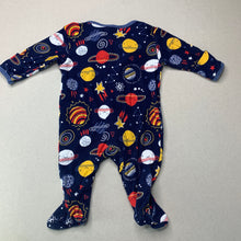 Load image into Gallery viewer, Boys Dymples, cotton zip coverall / romper, wash fade, FUC, size 0000,  