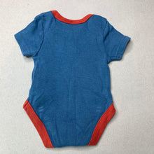 Load image into Gallery viewer, Boys Lily &amp; Jack, blue cotton bodysuit / romper, EUC, size 0000,  