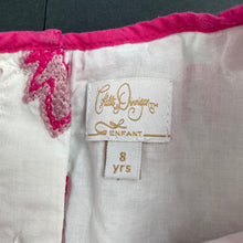 Load image into Gallery viewer, Girls Collette Dinnigan Enfant, lined embroidered floral cotton dress, GUC, size 8, L: 63cm