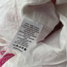 Load image into Gallery viewer, Girls Collette Dinnigan Enfant, lined embroidered floral cotton dress, GUC, size 8, L: 63cm