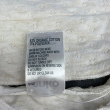 Load image into Gallery viewer, unisex Anko, organic cotton blend romper &amp; hat / beanie, EUC, size 1,  