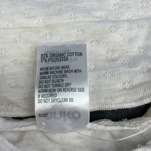 unisex Anko, organic cotton blend romper & hat / beanie, EUC, size 1,  