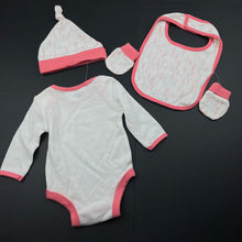 Load image into Gallery viewer, Girls Tiny Little Wonders, cotton 5 piece set, owl, NEW, size 0000,  