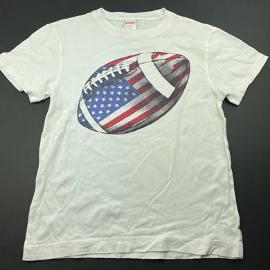 Boys Gymboree, cotton t-shirt / top, American Football, armpit to armpit: 39cm, FUC, size 7-8,  